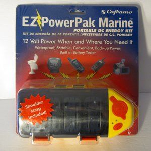 CAFRAMO EZ PowerPak Marine Portable DC Energy Kit 12Volt Built-in Battery Tester